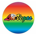 Las Vegas w/ Royal Flush Photo Hand Mirror (2.5" Diameter)